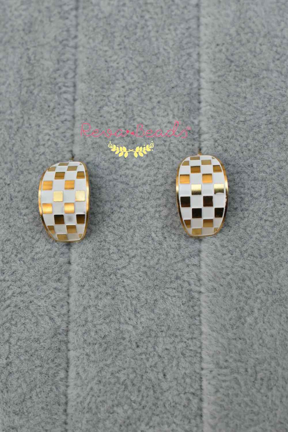 minimalist gold polish hoop earrings migphe220956
