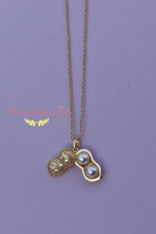 minimalist gold polish necklace migpn220987