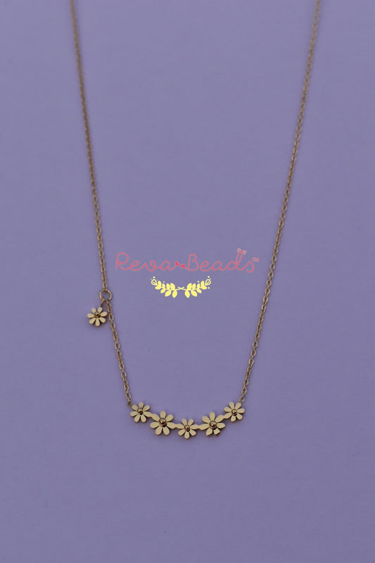 minimalist gold polish necklace migpn220989
