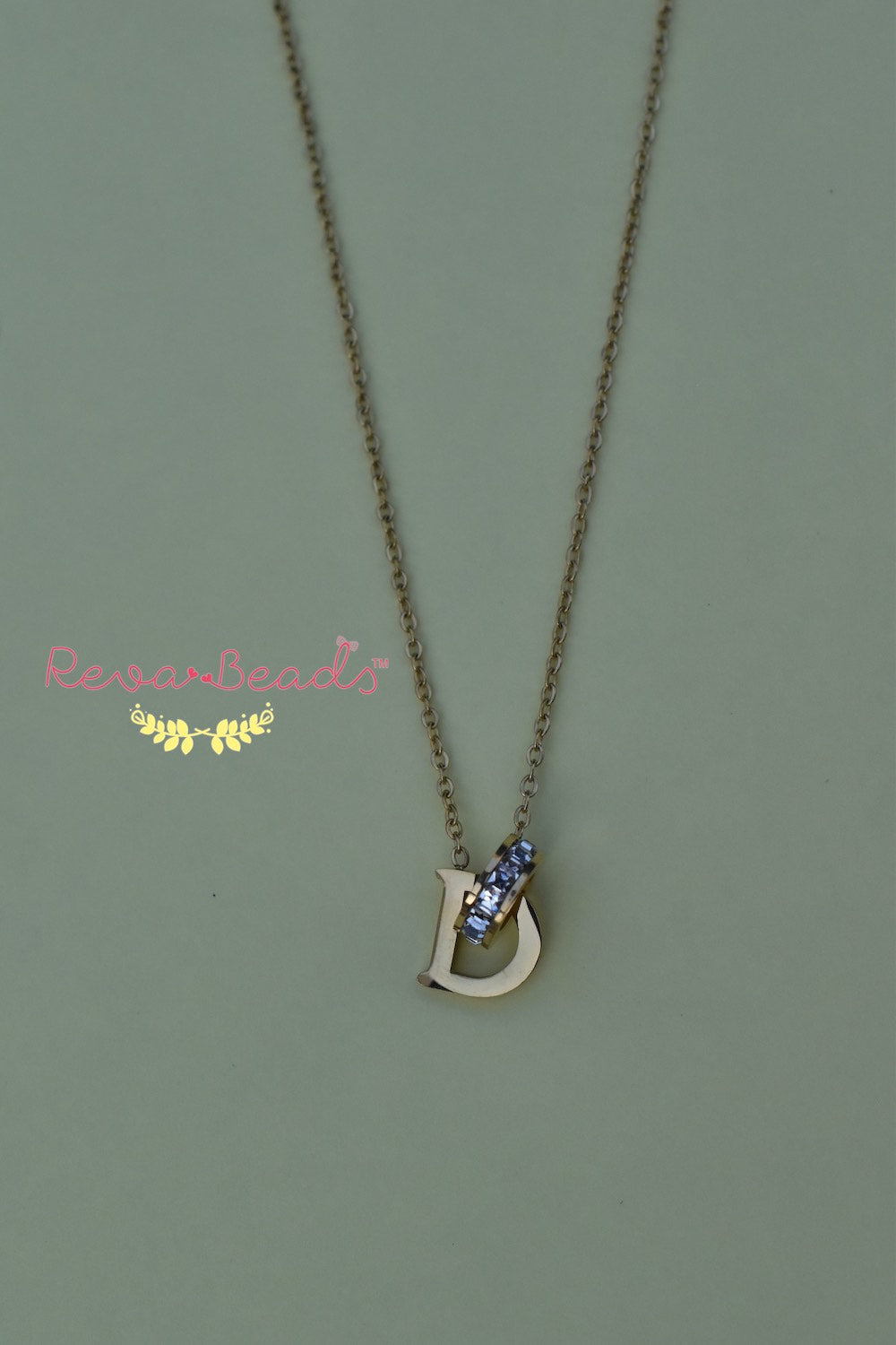 minimalist gold polish necklace 220991