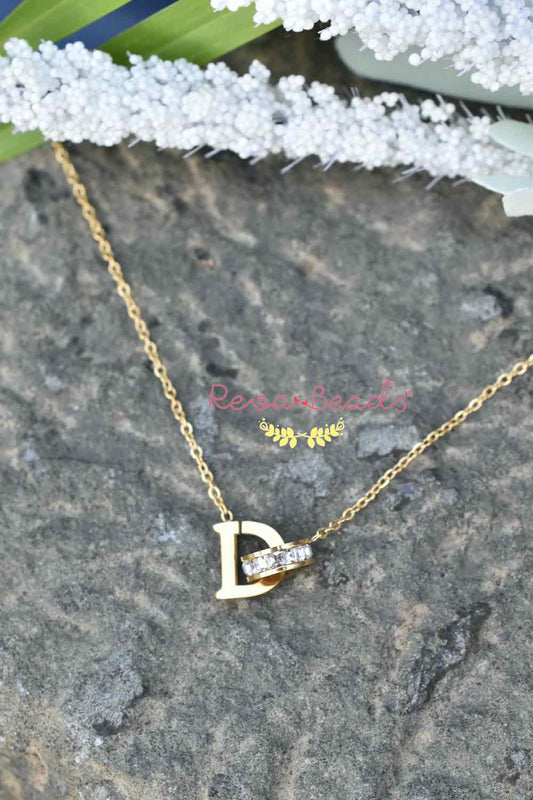 minimalist gold polish necklace 220991