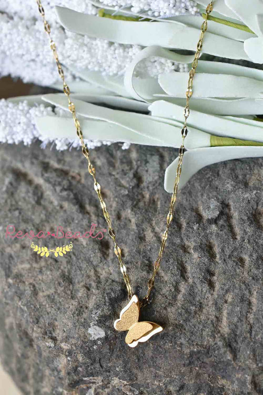 butterfly necklace