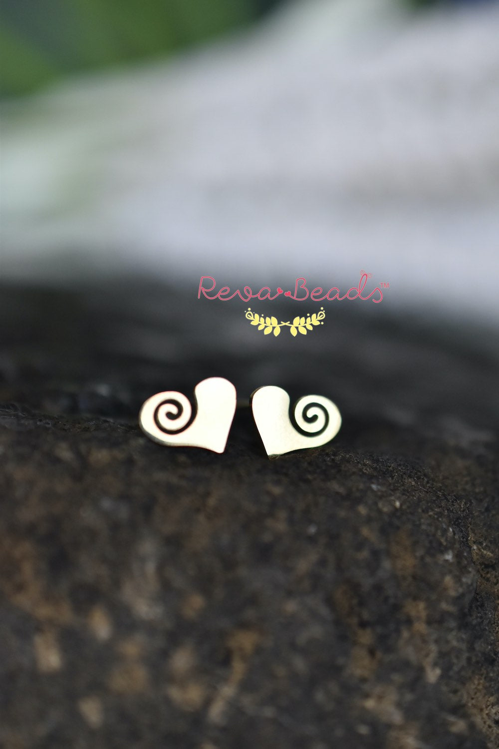 heart studs