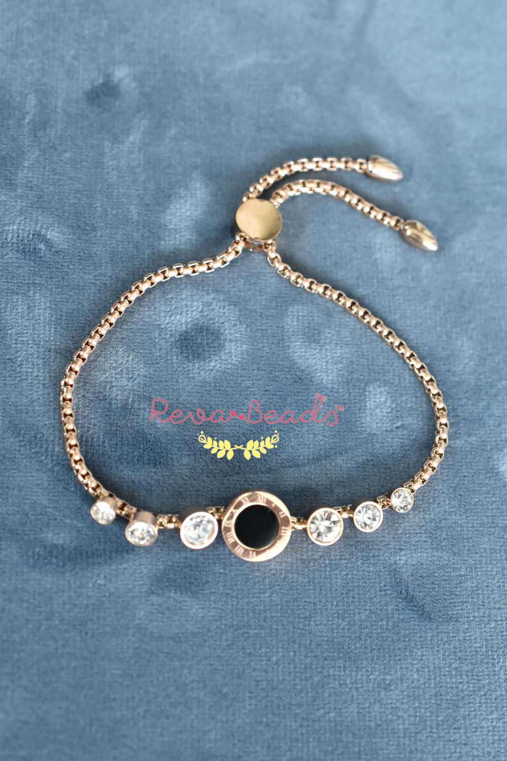 minimalist rose gold polish bracelet mirgpbr221117