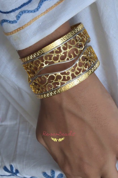 unique design gold bangles