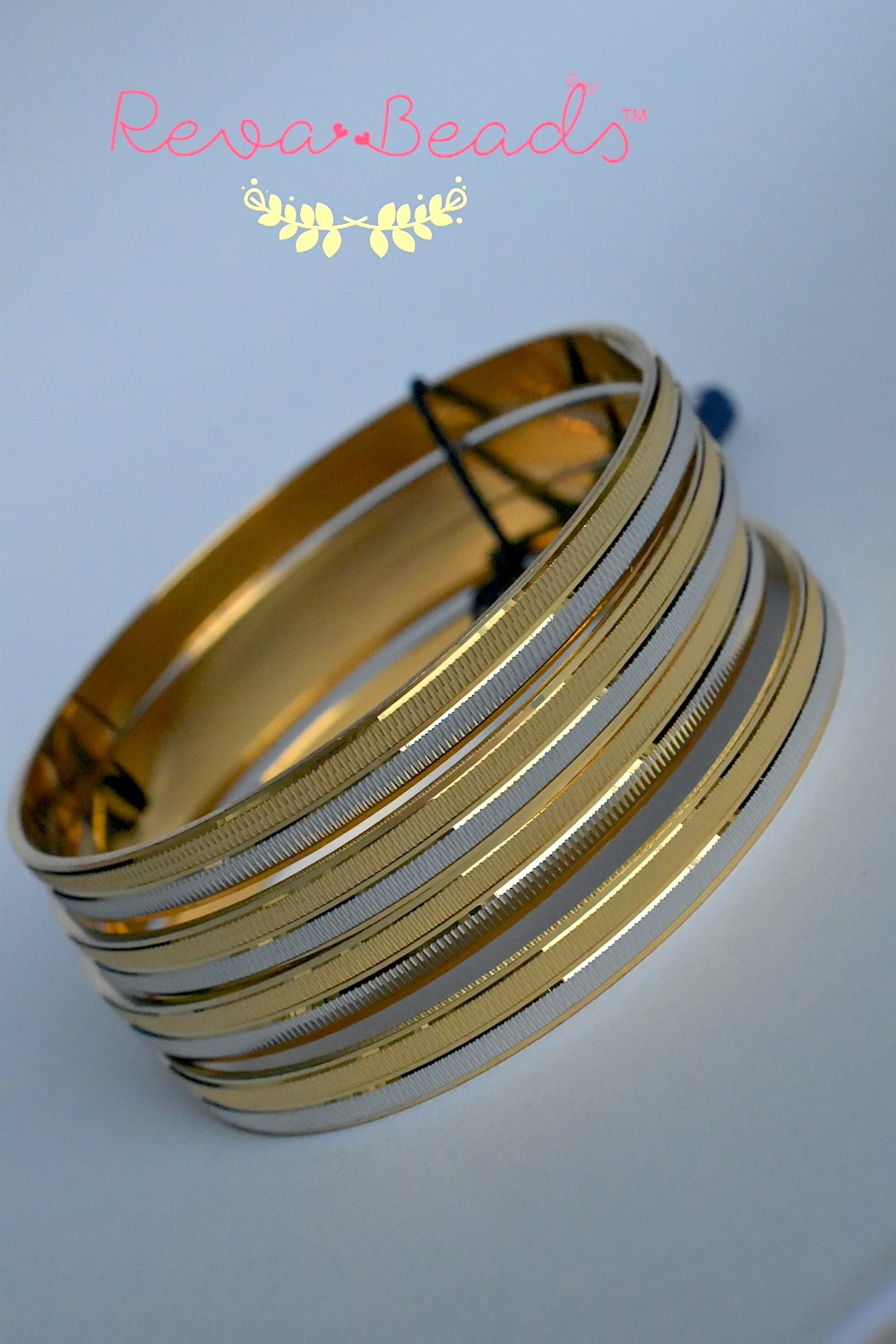 matte silver bangles