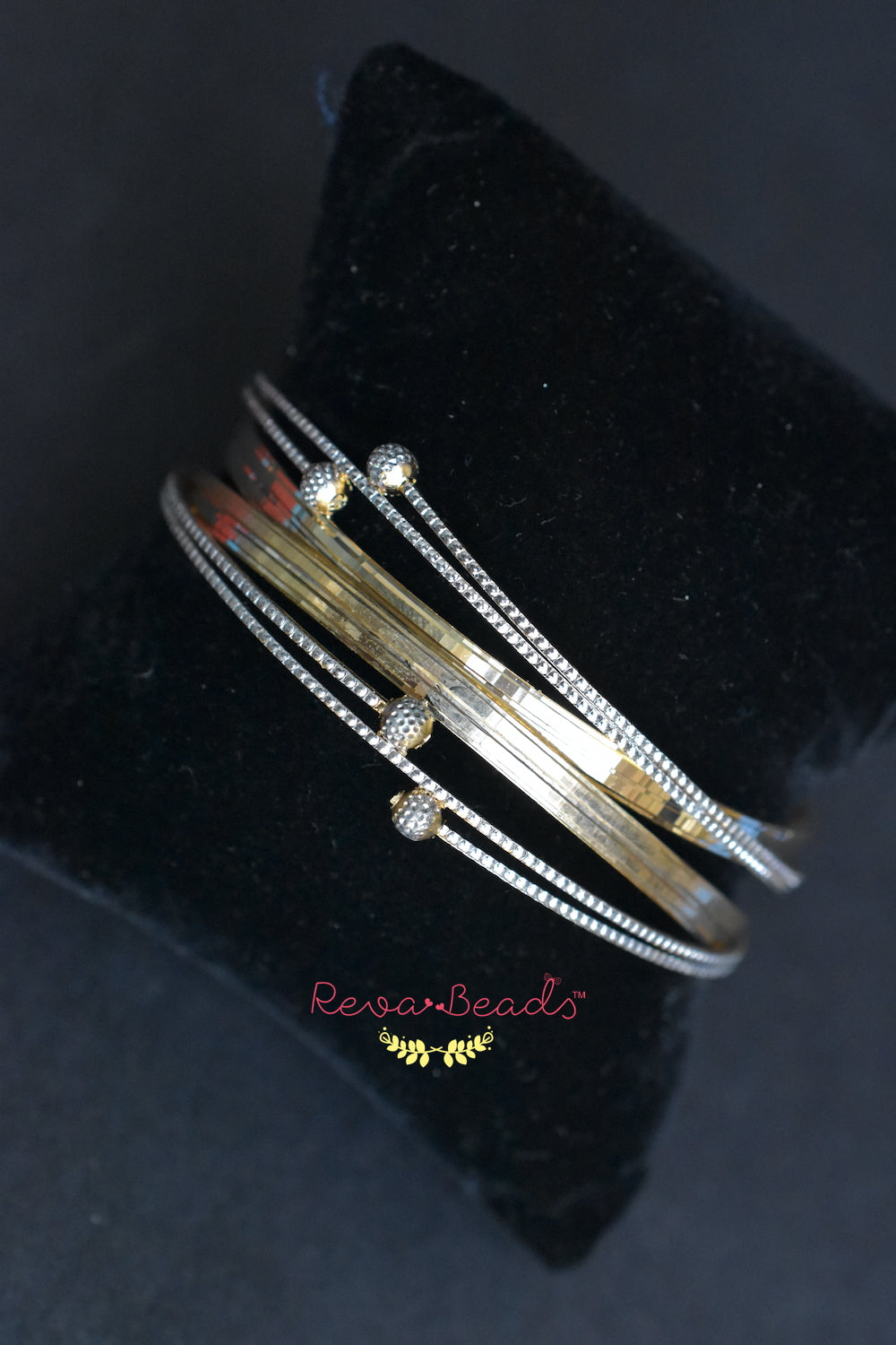 two tone bangle