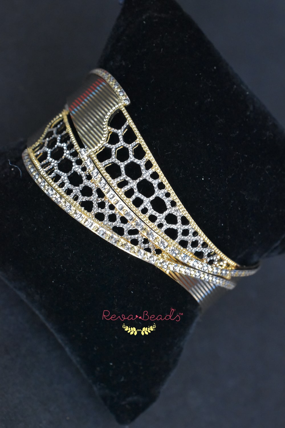 dual tone bangles
