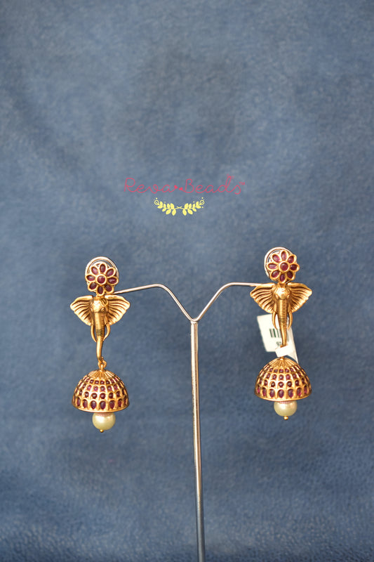 temple earrings