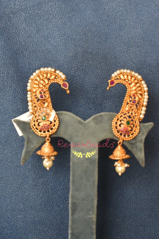 antique gold earrings