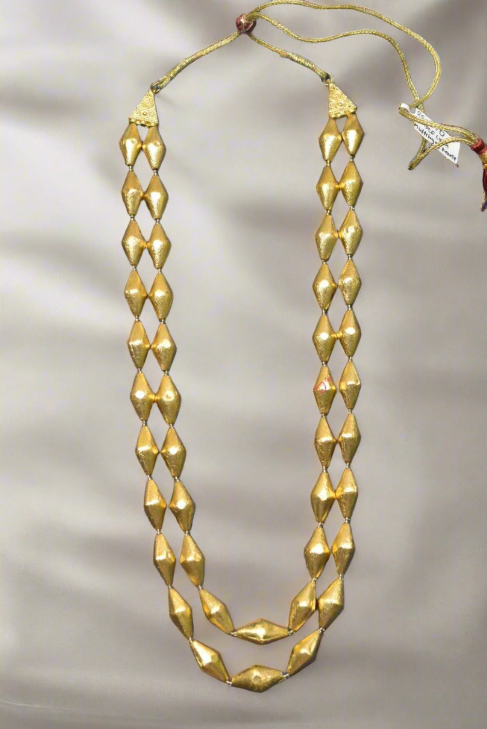 dholki beads necklace