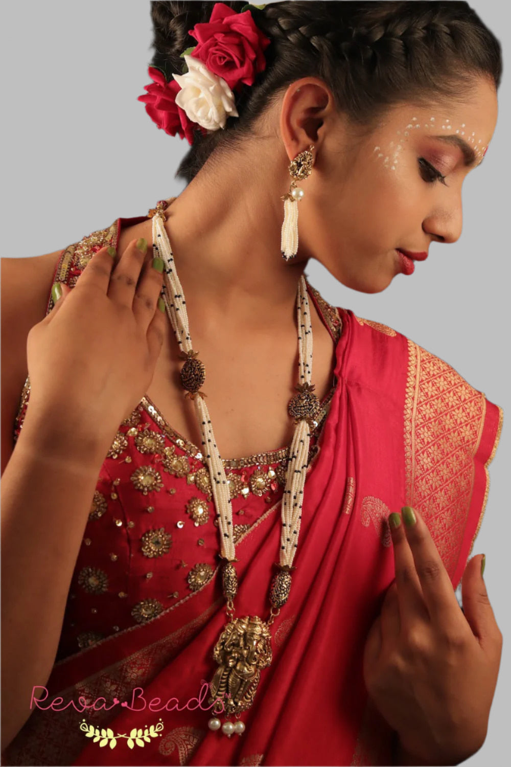 Ganesha temple jewelry