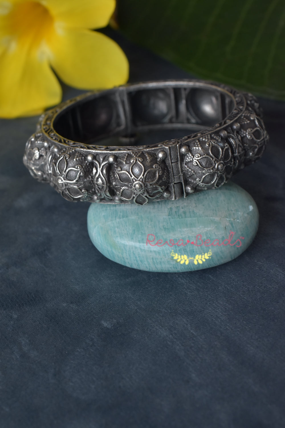 antique silver bangle