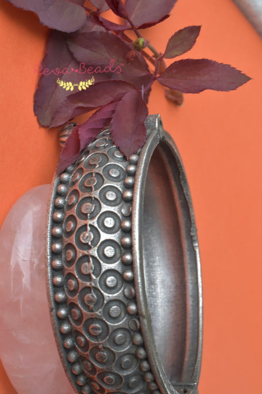 silver look alike bangle