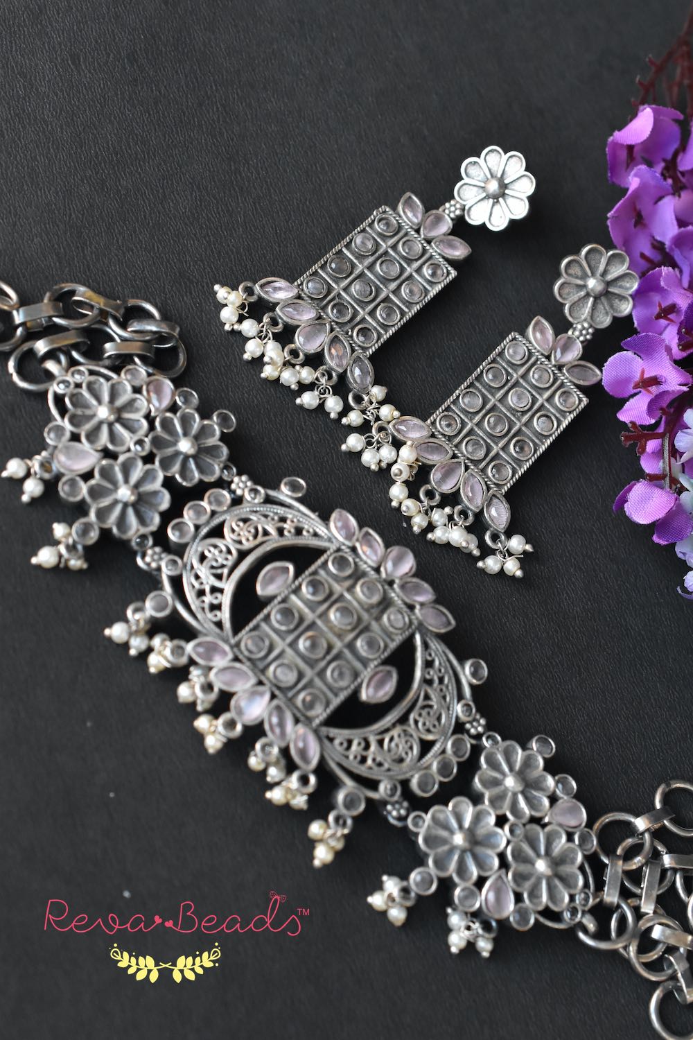 tribal necklace set