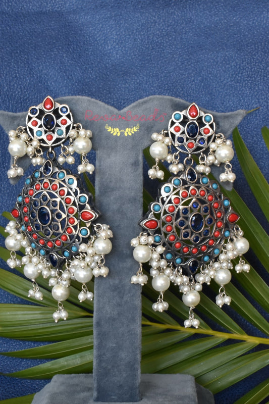 tribal drop earrings trdre221240