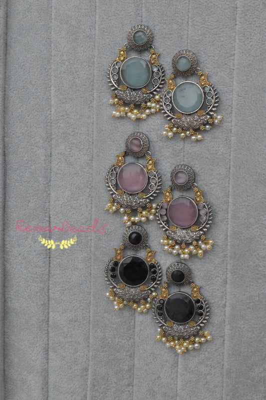 monalisa stone earrings