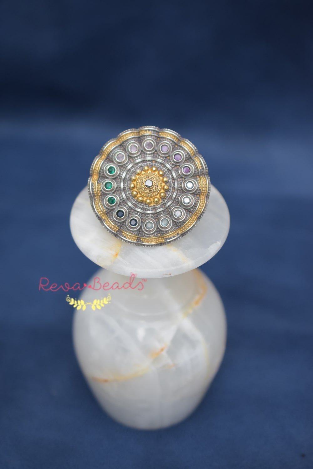 navratna oxidised ring