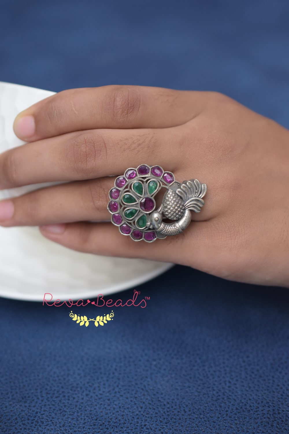 peacock ring