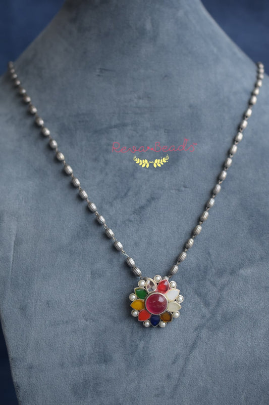 tribal long necklace trln221181