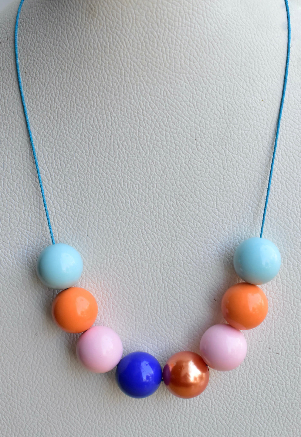 orange pink blue kids jewelry