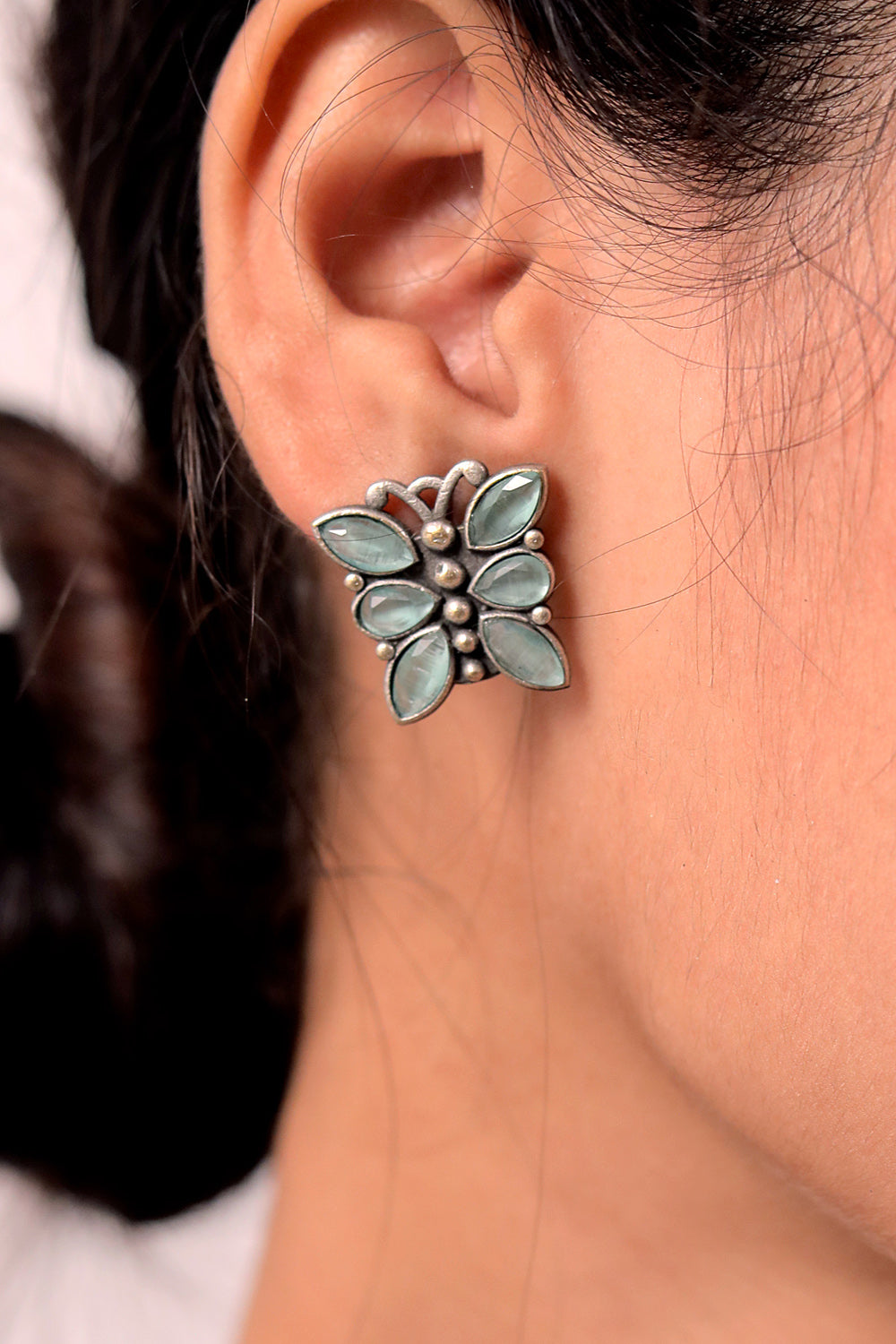 oxidised earrings