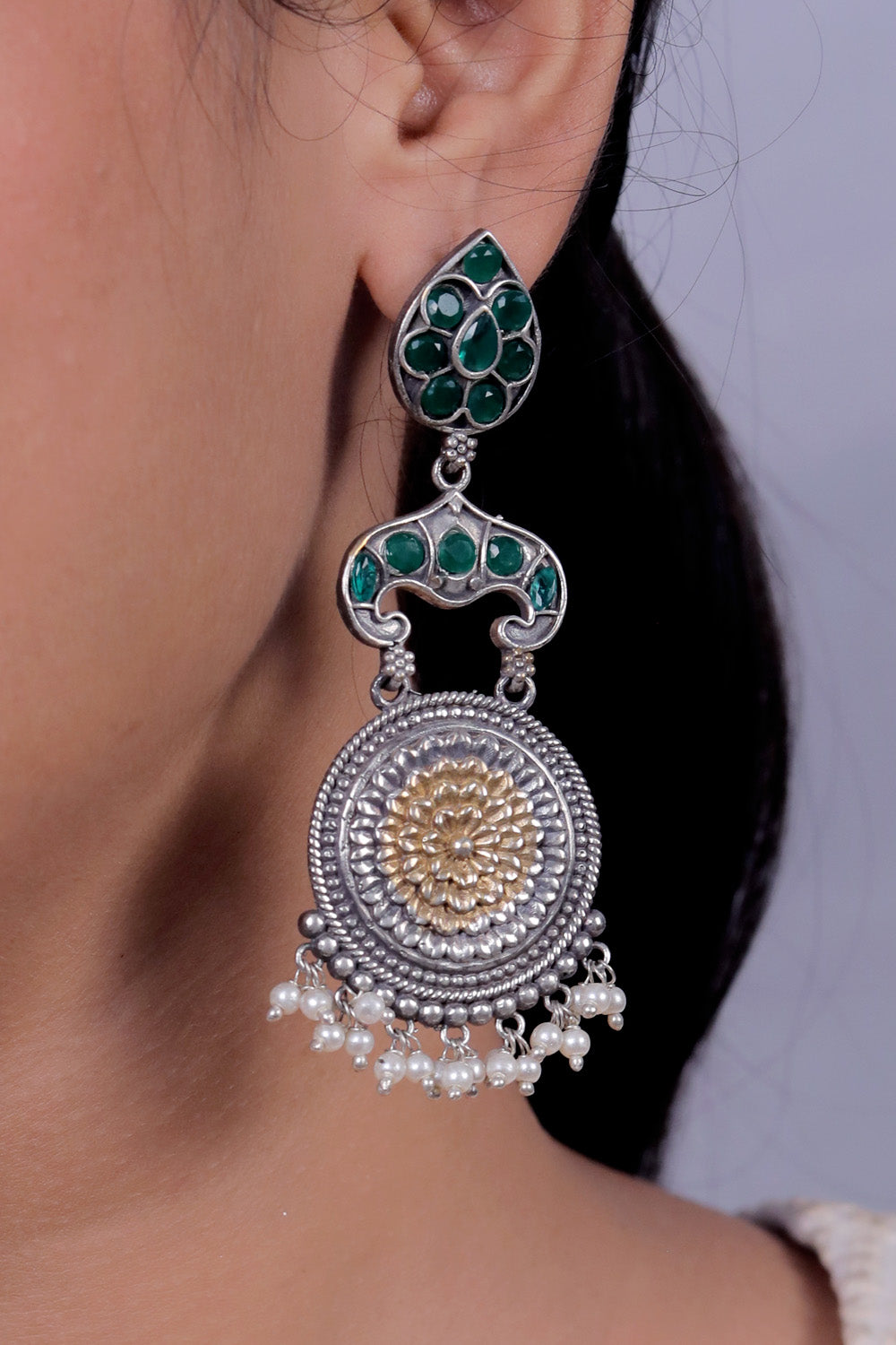 mandala earrings