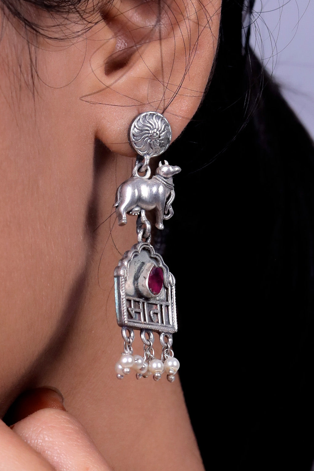 Tribal drop earrings trdre230497