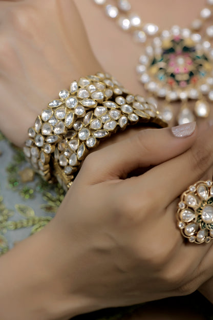 kundan bangles