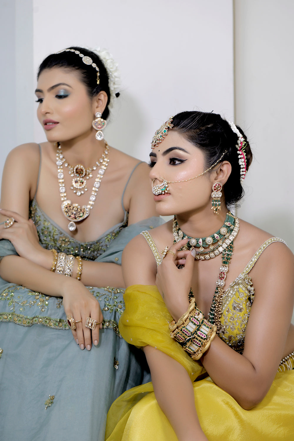 mehendi ceremony jewellery