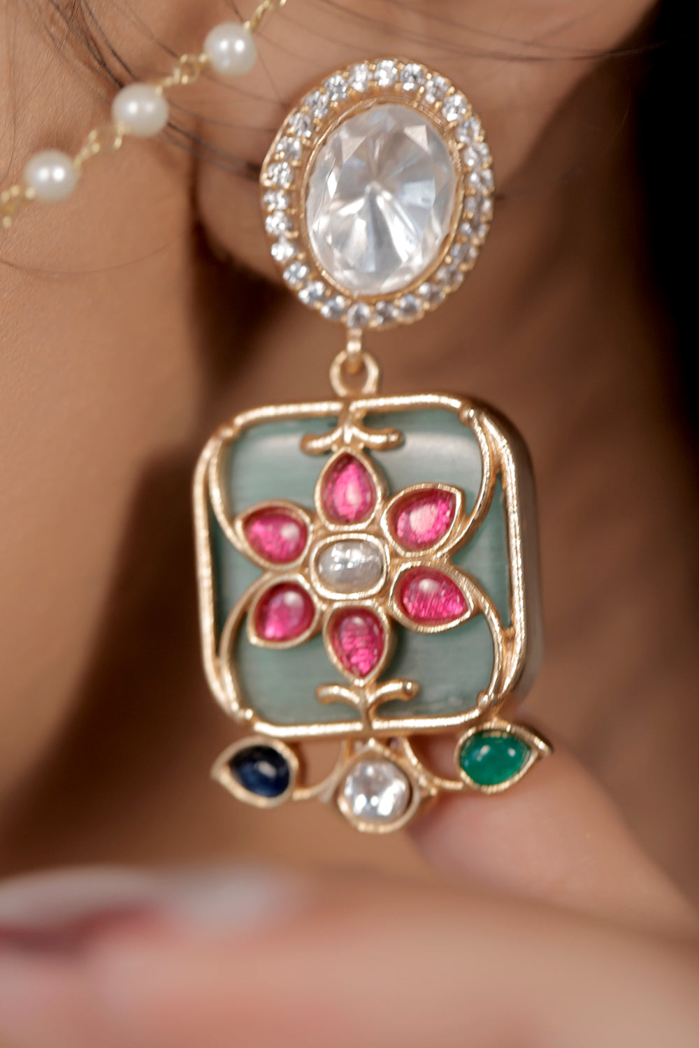 cz necklace set