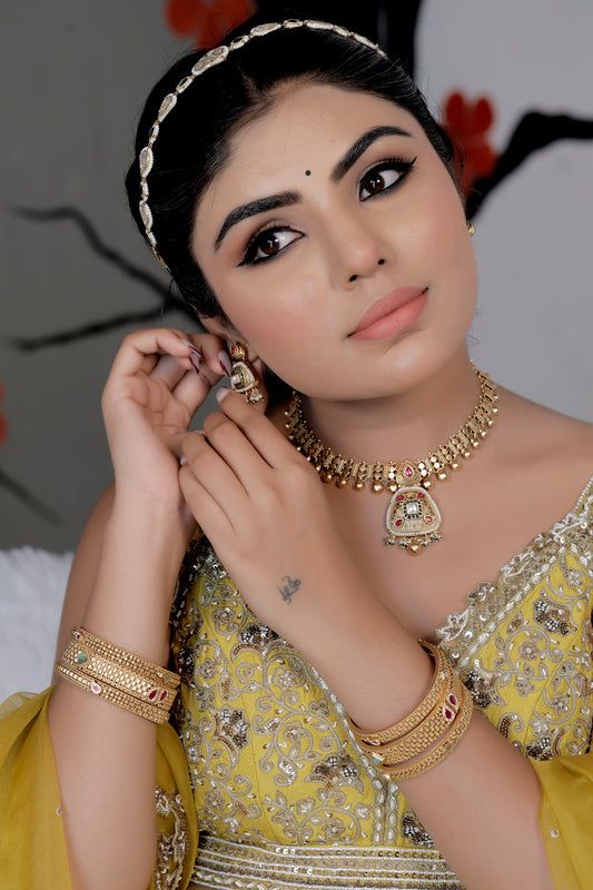 rajawadi necklace set