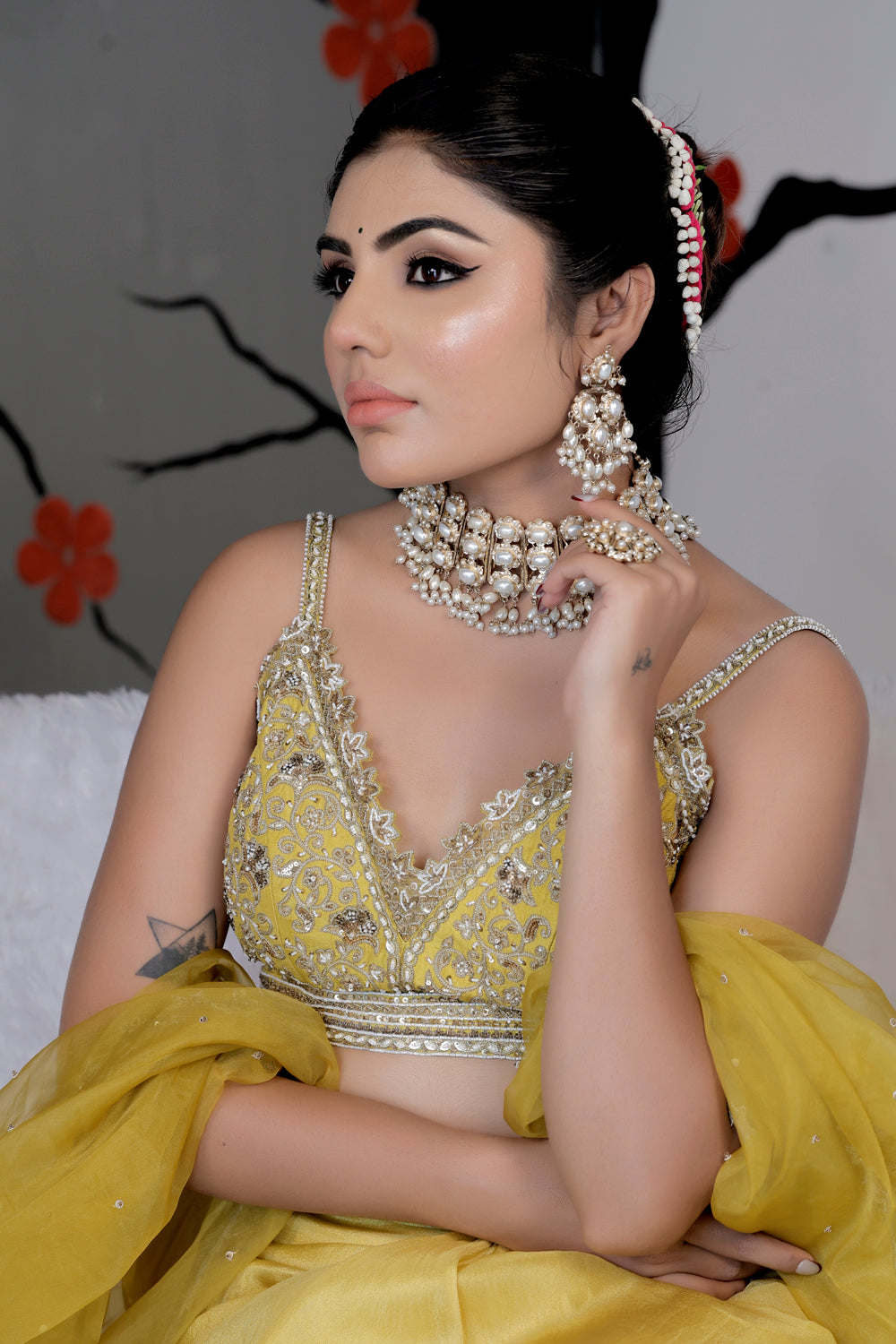 Hyderabad pearl nikaah jewellery
