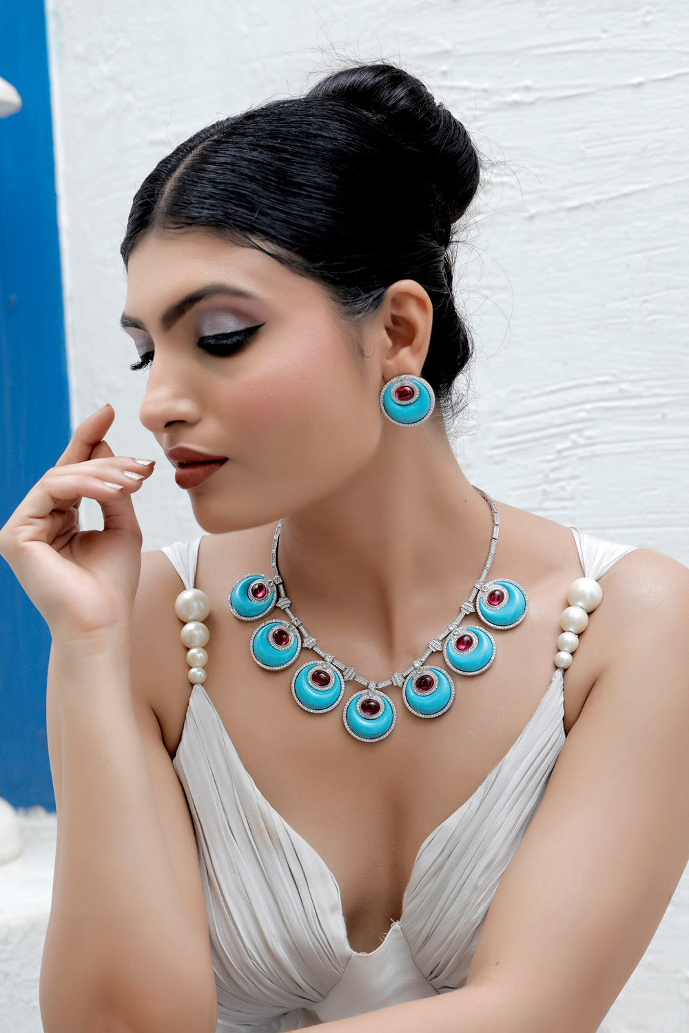 semi precious set