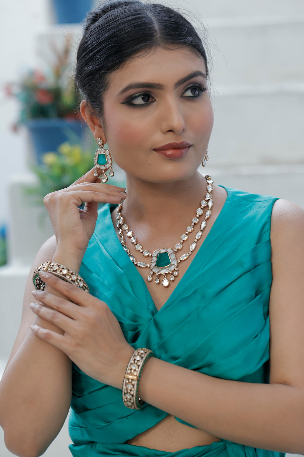 jadau necklace set