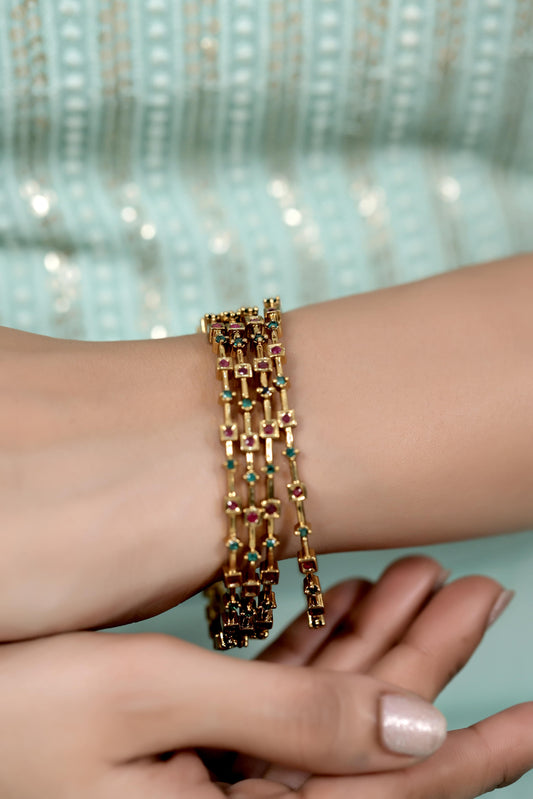 delicate antique bangles