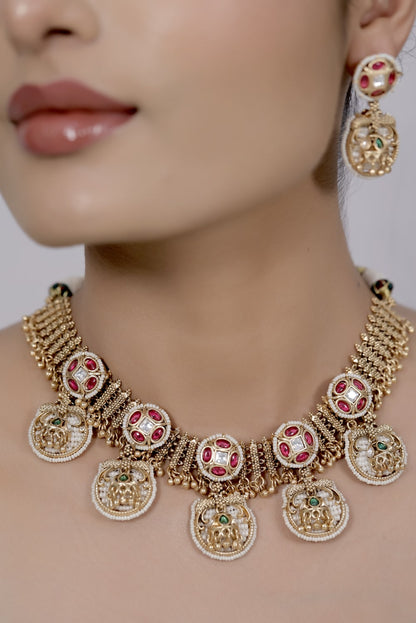 rajawadi sone pe suhaga set