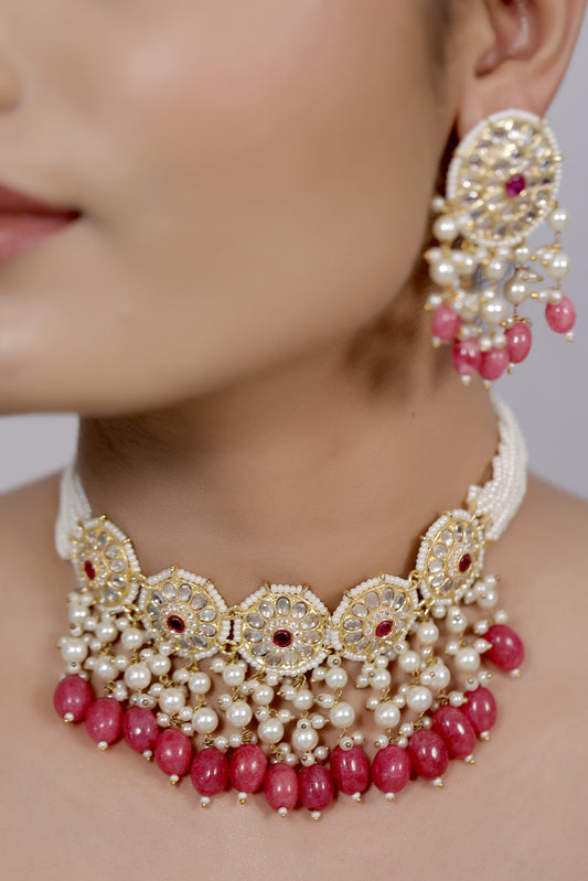 kundan choker necklace
