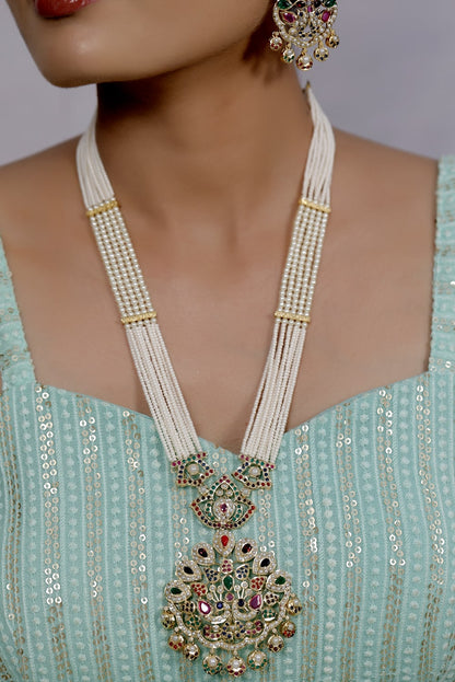 jadau pearl long haar