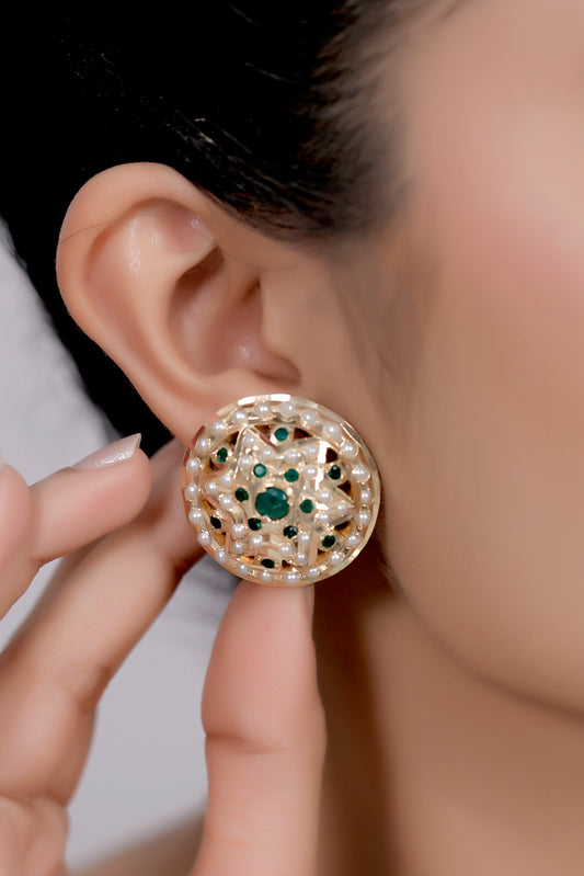 Hyderabad jadau studs