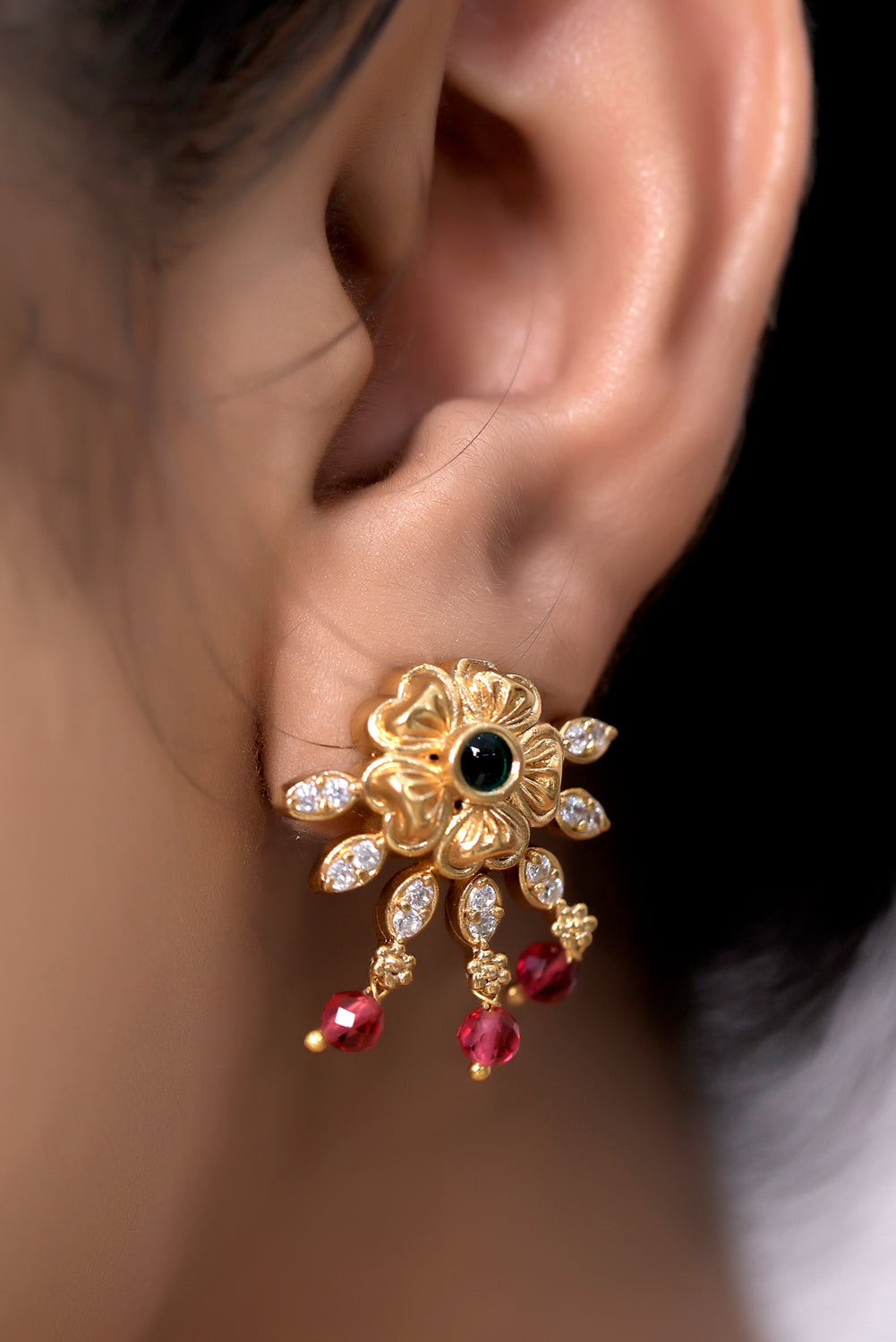 delicate temple earings