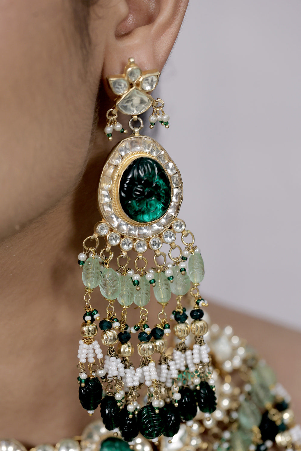 long drop earrings
