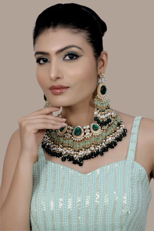 bridal kundan set