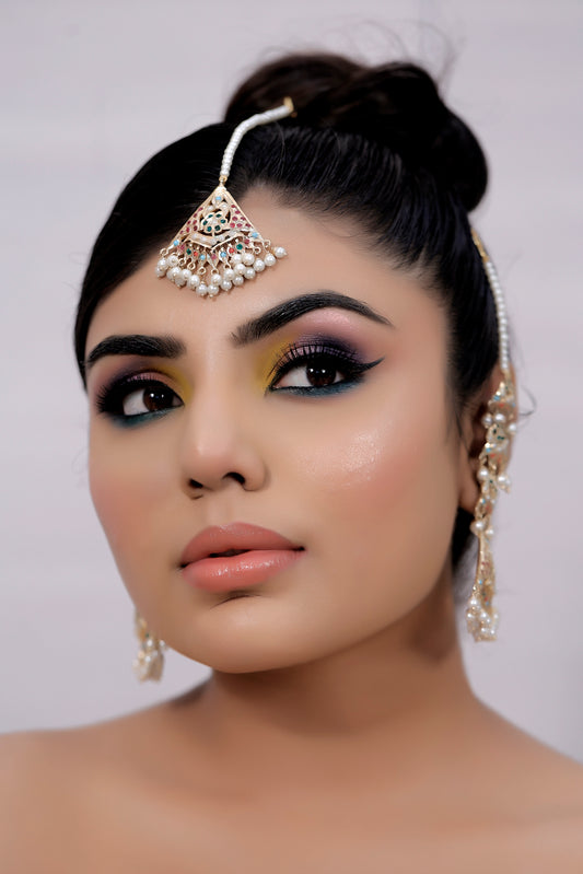jadau tika earrings sets