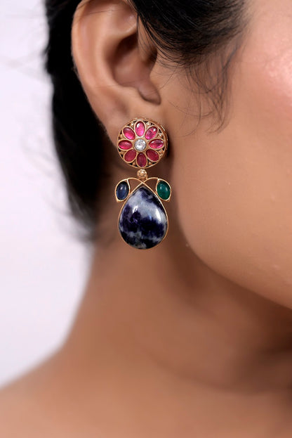 ruby lapis lazuli drops