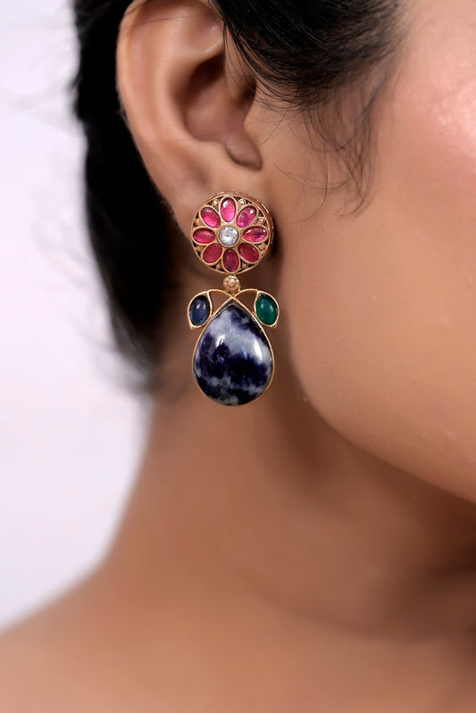 ruby lapis lazuli drops