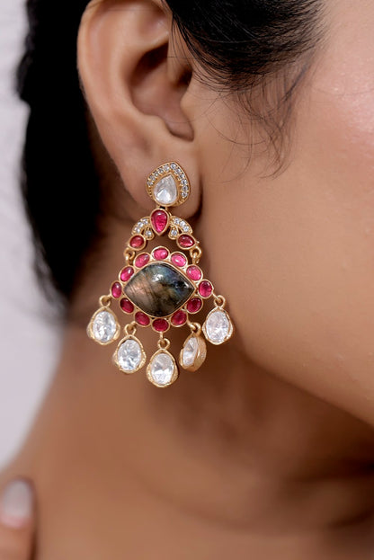 labrador earrings