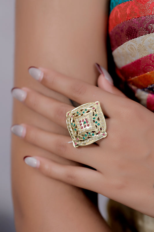 jadau finger ring