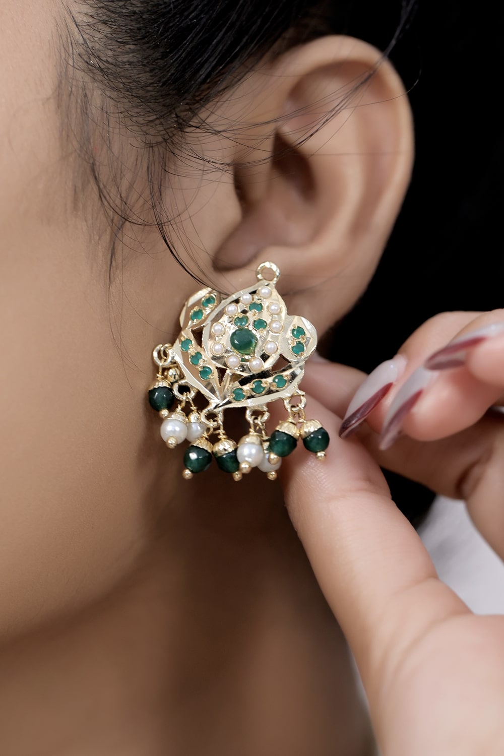 Hyderabad jadau jewellery