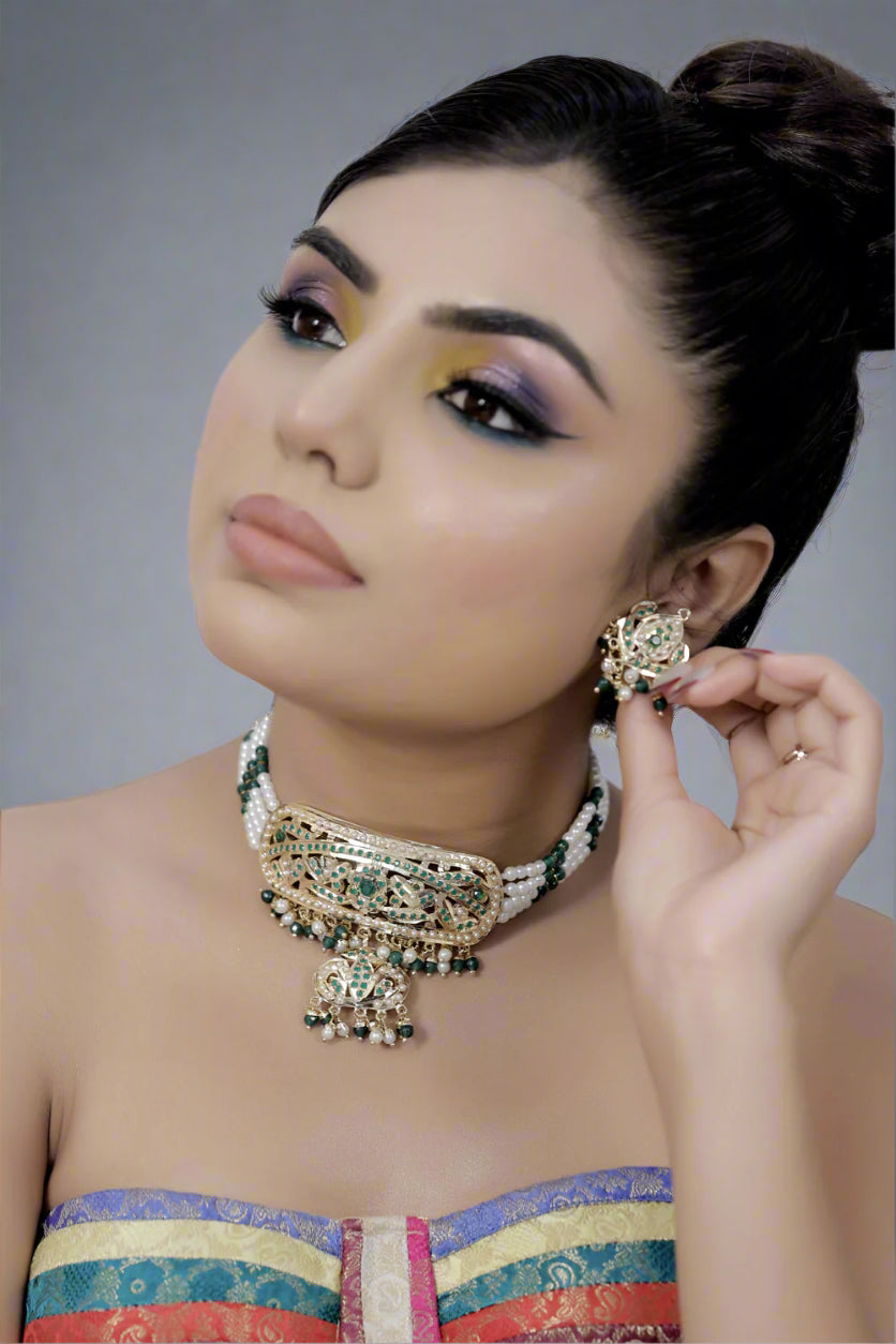 Hyderabad jadau jewellery